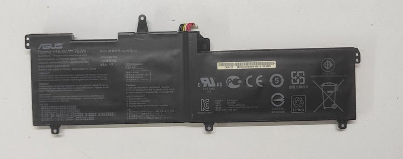 Asus ROG Strix GL702 GL702VT GL702VM GL702Z GL702VS Orijinal Batarya Pil C41N1541
