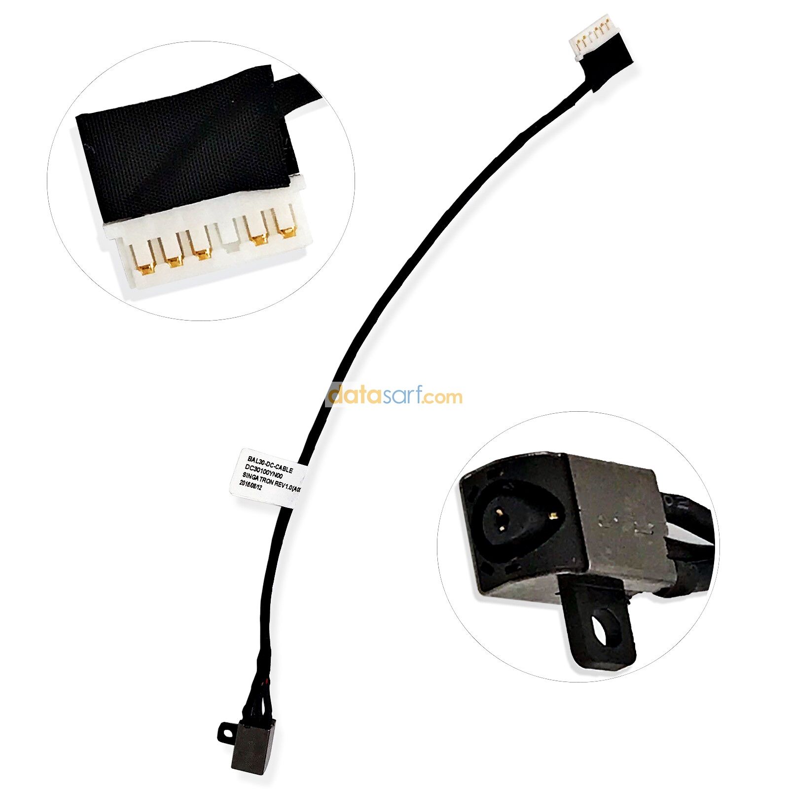 Dell Inspiron P66F001 Power Jack Şarj Soketi DC30100YN00