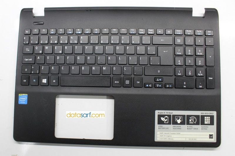 Acer Ms2394 Üst Kasa Klavye Palmrest 460.03702.0003