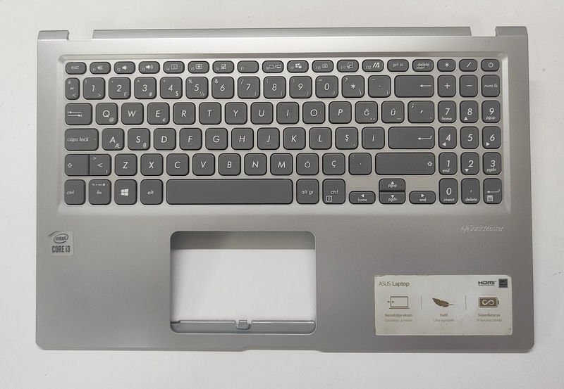 ASUS X515 D515 F515 X509 M515 V5200 FL8700 Orijinal Klavye Üst Kasa