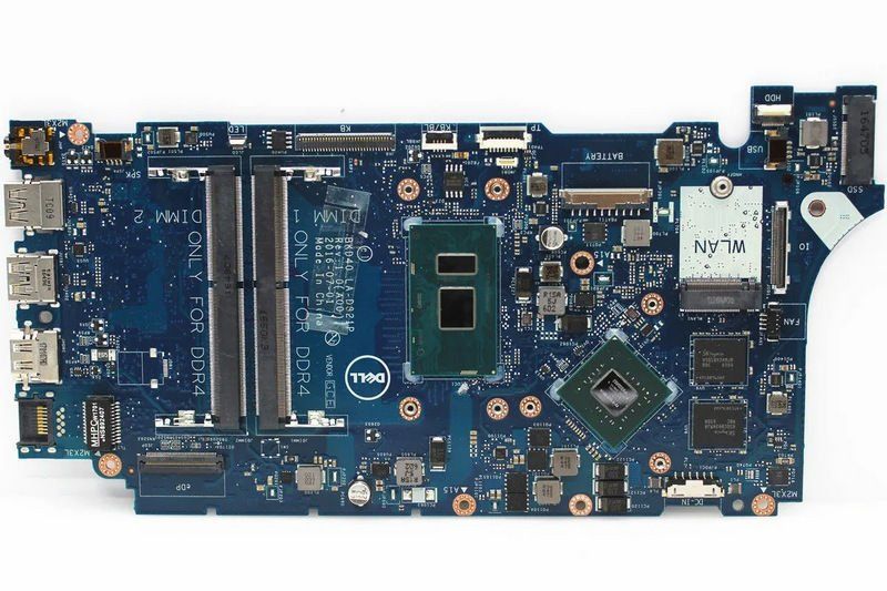 Dell Vostro P75G Orijinal Anakart LA-D821P İ5-7200U 4GB 940MX