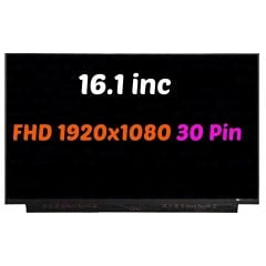 HP Pavilion Gaming 16-A0001TX Uyumlu 16.1 30 Pin Vidasız Ekran Panel FHD IPS 1080P 60HZ