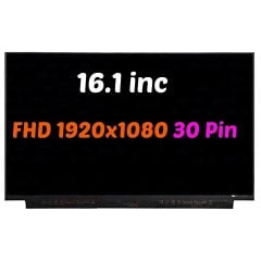 HP Pavilion Gaming 16-A0051WM Uyumlu 16.1 30 Pin Vidasız Ekran Panel FHD IPS 1080P 60HZ
