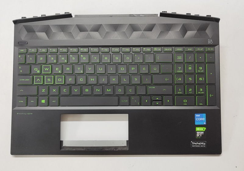 HP Pavilion Gaming 15-DK 15T-DK TPN-C141 Orijinal Klavye Üst Kasa Klavye AM2K8000400