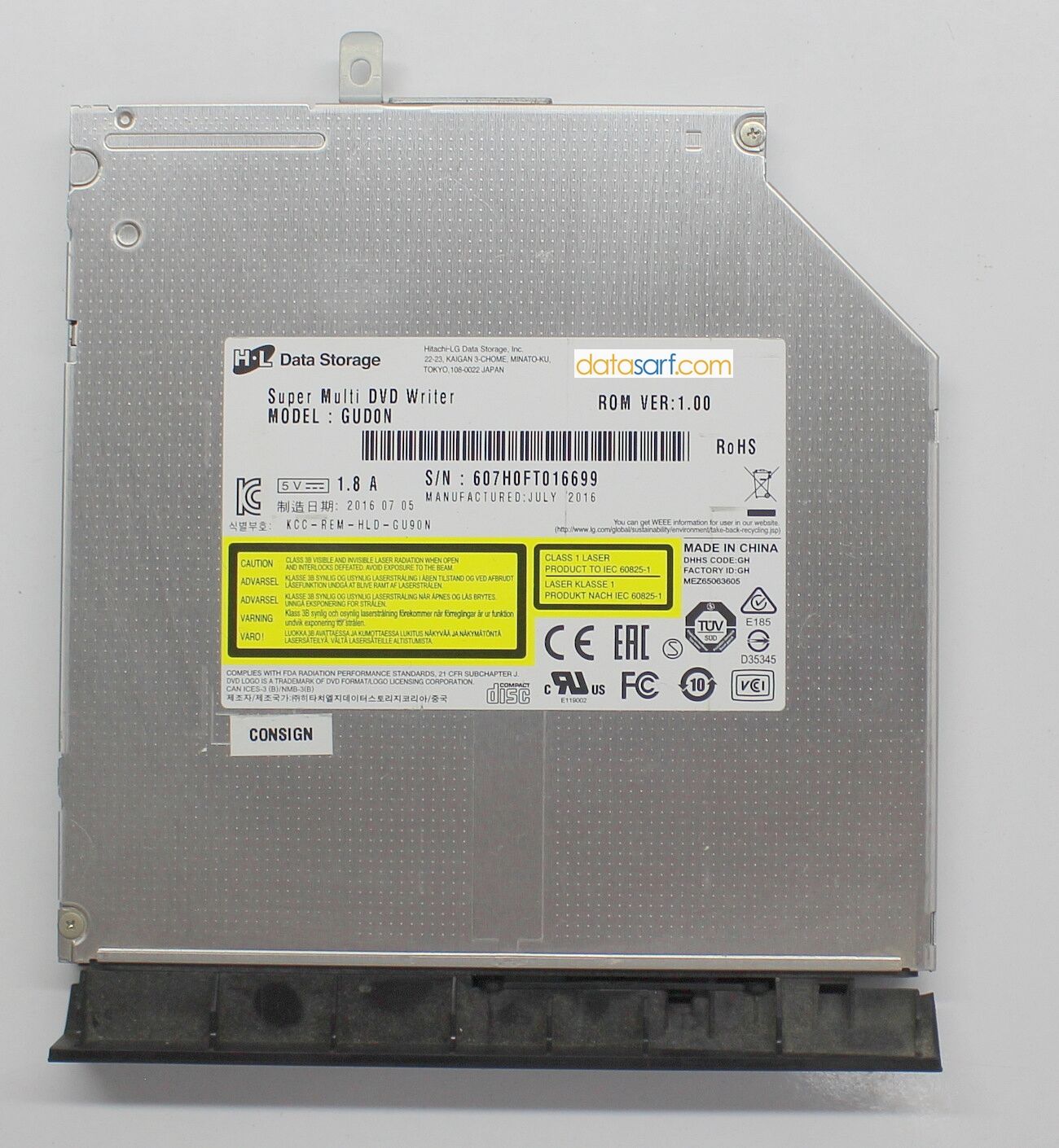 Casper Excalibur G500 G5k Dvd Sürücü CONSIGN