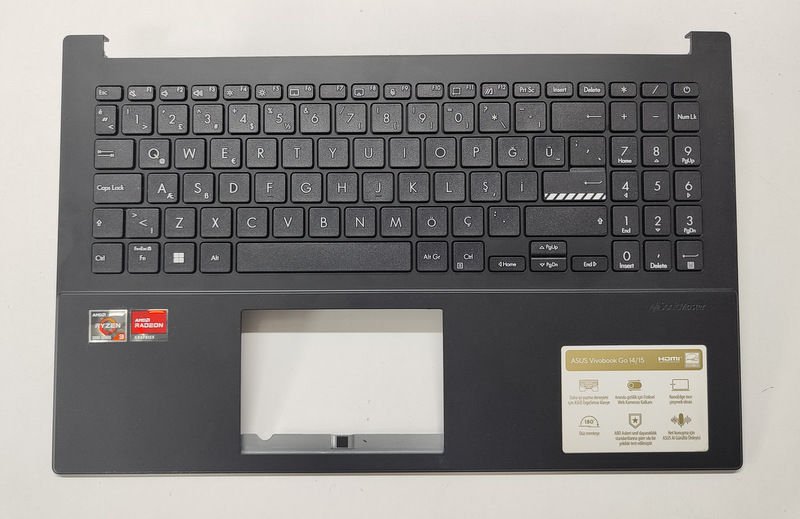 Asus VivoBook E1504 E1504G E1504F E1504FA Orijinal Klavye Üst Kasa 13N1-H2A0311