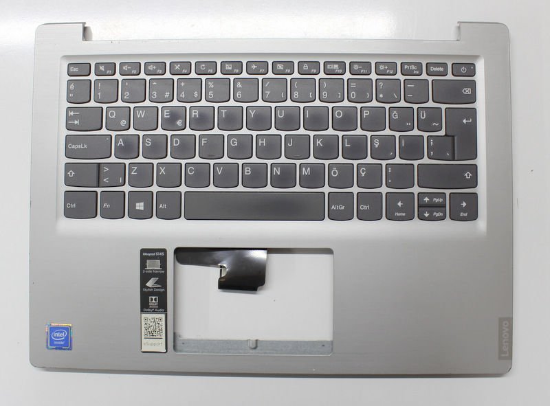 Lenovo S145-14IKB 81VD Orijinal Klavye Üst Kasa AP1CS000710AYL