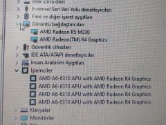 Hp 15-AC Orijinal Anakart AMD A6-6310 R5 M330 LA-C781P