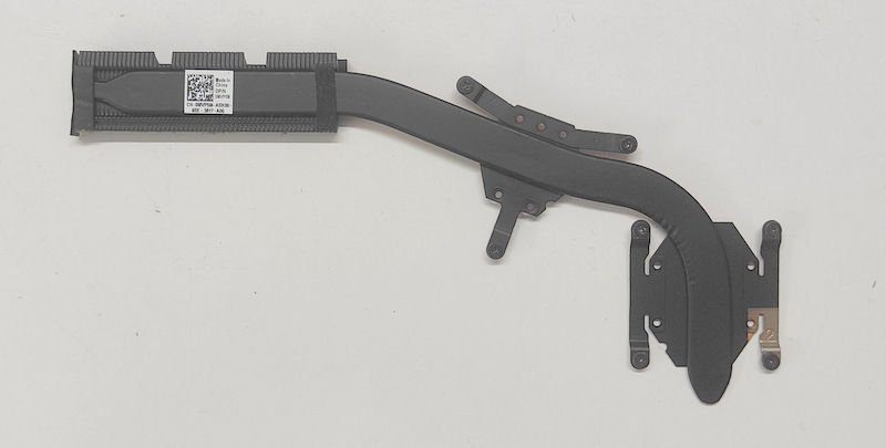 DELL Vostro 5471 V5471 P88G P88G001 Orijinal Soğutucu Bakır Heatsink 0MVP5M