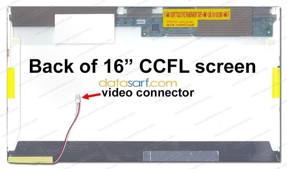 HP CQ60 16 İnç Floresan Ekran LTN160AT01