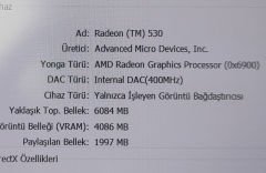 DELL Vostro P88G001 Orijinal Anakart i7-8550U Radeon 530 4GB