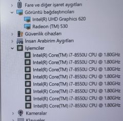 DELL Vostro V5471 Orijinal Anakart i7-8550U Radeon 530 4GB