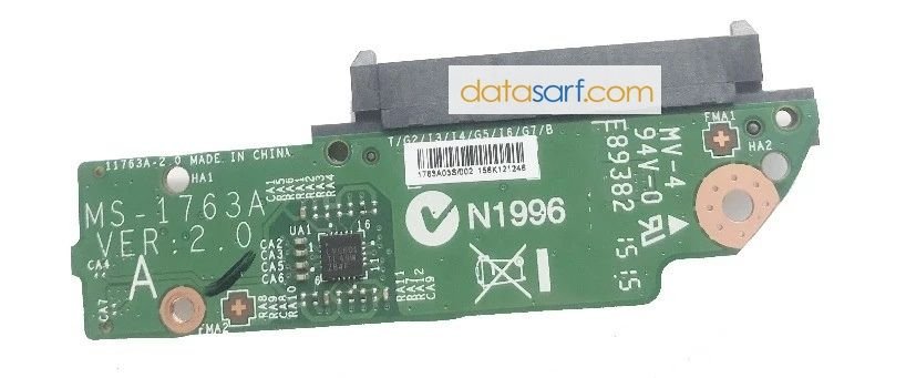 Msı Gt70 Gt780 Ms-1761 Ms-1762 Monster Ms-1763 Tulpar T7 V2.7 Hdd Harddisk Kartı Ms-1763a