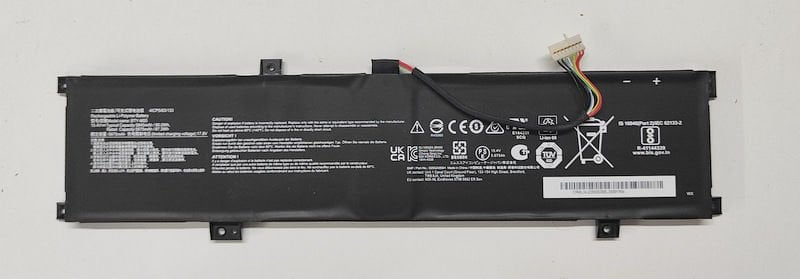 MSI Katana GF76 GL76 MS-17L1 MS-17L2 MS-17L3 MS-17L4 Orijinal Batarya Pil BTY-M55 Beyaz Soket