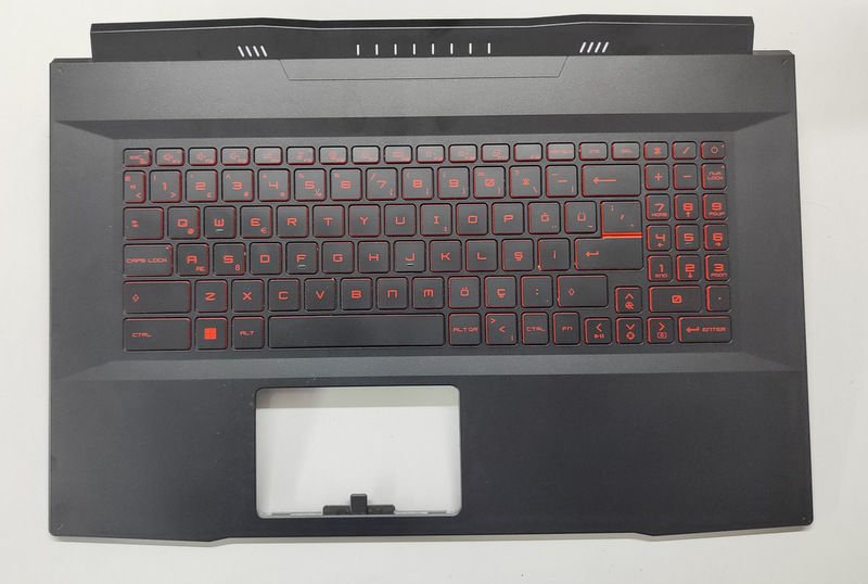 MSI Katana GF76 GL76 MS-17L1 MS-17L2 MS-17L3 MS-17L4 Orijinal Klavye Üst Kasa