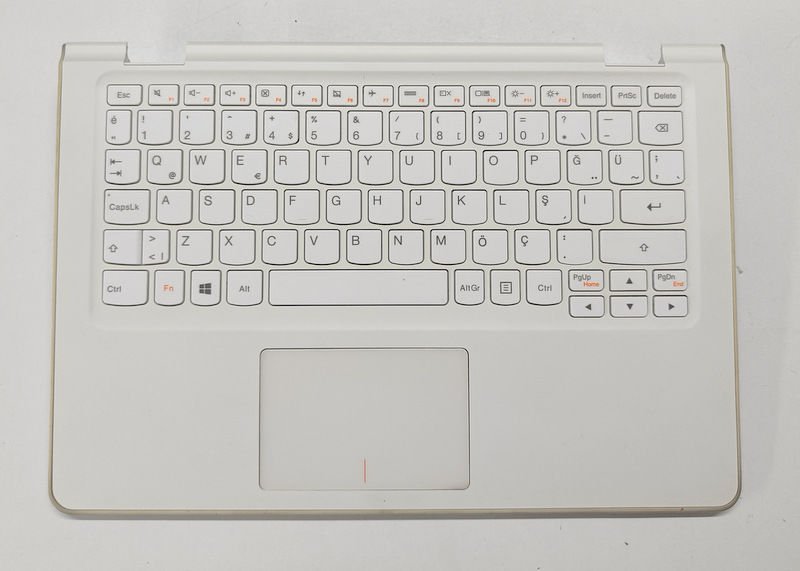 Lenovo Yoga 300-11IBR 80M1 300-11IBY Flex 3 1130 Orijinal Klavye Üst Kasa Beyaz