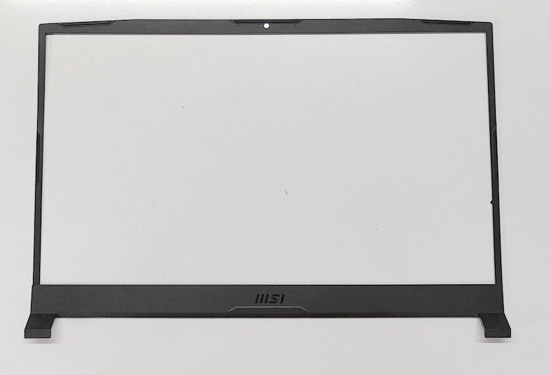 MSI Katana GF76 GL76 MS-17L1 MS-17L2 MS-17L3 MS-17L4 Orijinal Bezel Ön Çerçeve Kusurlu