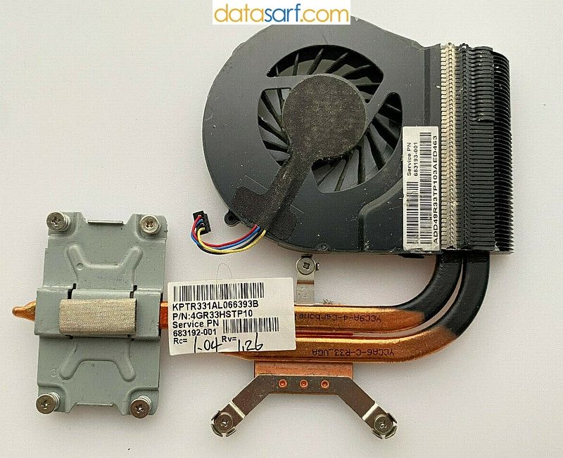 Hp G6-2000 G6 2000 Fan Soğutucu Bakır 683192-001