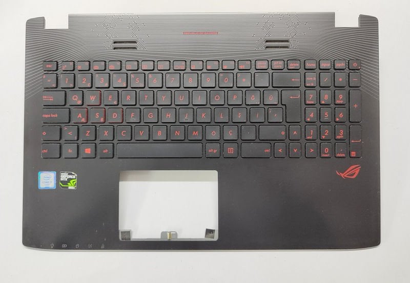 Asus GL552 GL552V GL552VW GL552JX Orijinal Işıklı Klavye