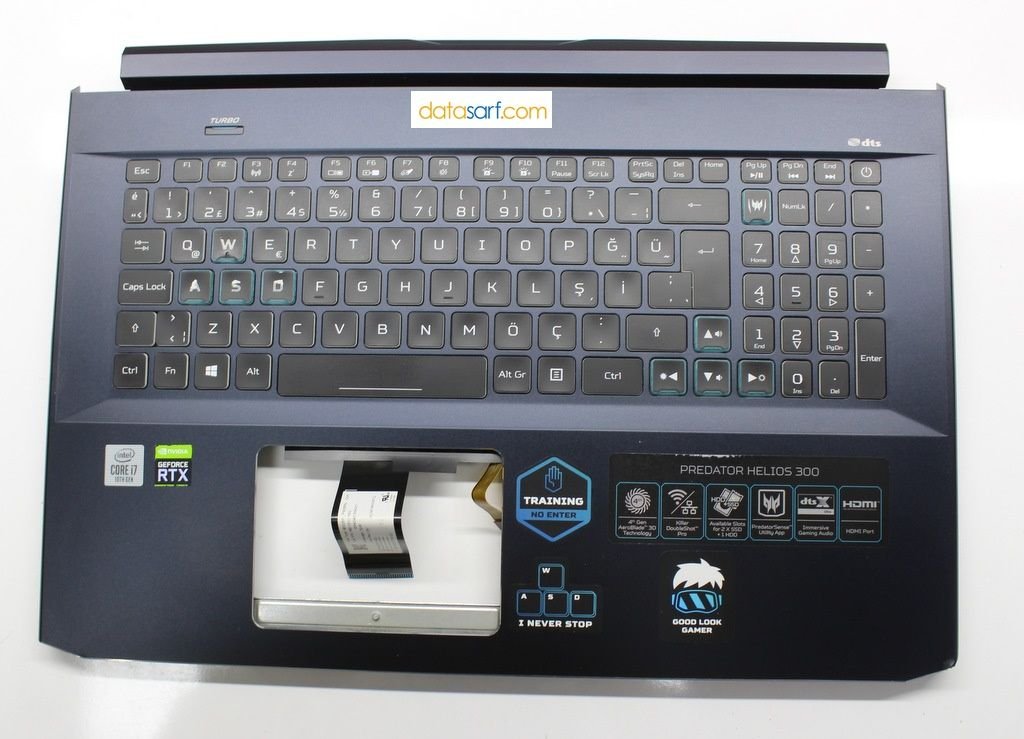 Acer Predatör PH317-53 Orijinal Klavye Üst Kasa 6070B1599602