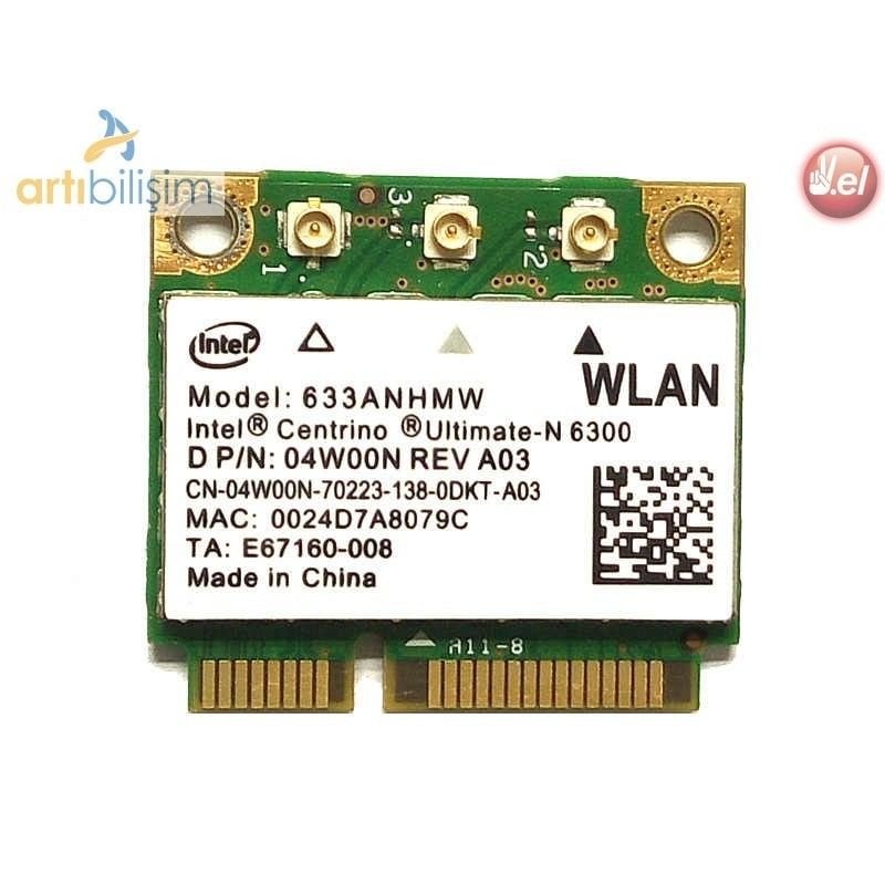 Dell M4500 D6510 M4800 E5520 Wireless Kart 04W00N  N6300