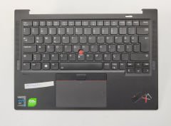 Lenovo ThinkPad X1 Carbon Gen 9 Orijinal Klavye Üst Kasa Flexli Set