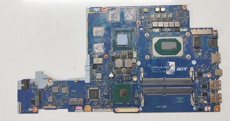 Acer A715-75 A715-41 A715-42 A715-423 N19C5 Arızalı Anakart LA-J861P