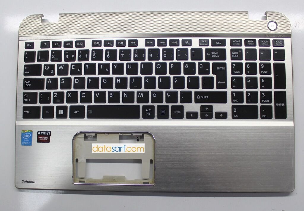 Toshiba P50 P55 P50-B P50t P50t-B Orijinal Üst Kasa Klavye Arızalı