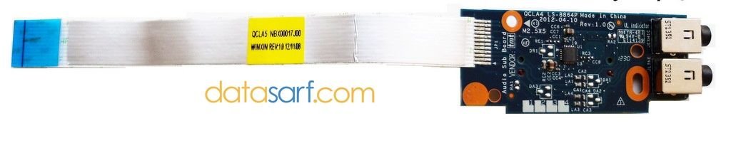 Samsung Np350e7c Np355e7c Audıo Aux Kart Okuyucu Ls-8864p