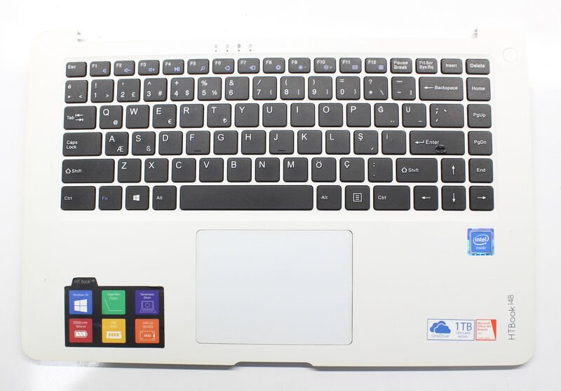 Hometech Htbook14b Üst Kasa Klavye