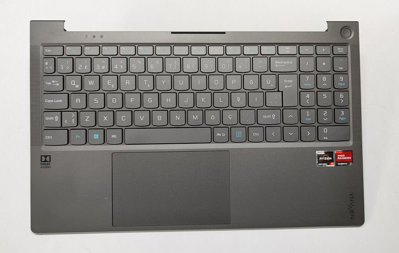 Casper Nirvana X600 Orijinal Klavye Üst Kasa Palmrest