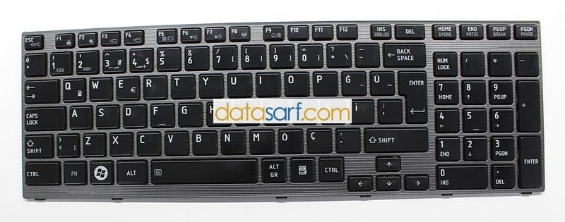 Toshiba Satellite P750 P755 A660 A665 Orijinal Klavye MP-10N86TQ6698