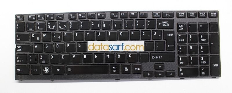 Toshiba Satellite P750 P755 A660 A665 Orijinal Klavye Işıklı NSK-TQ0BC