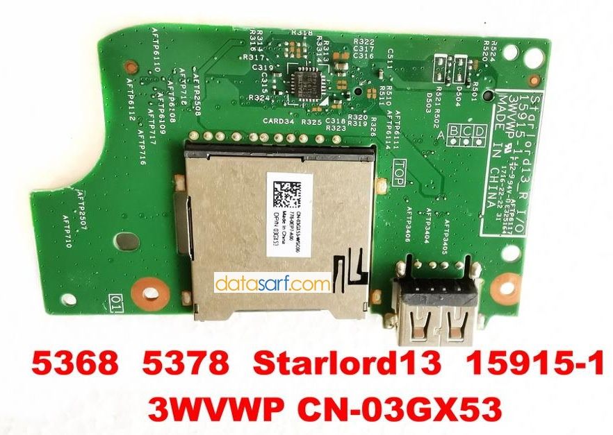 Dell Inspiron 13 P69G Usb Kart Starlord13-15915-1-3WVWP-CN-03GX53