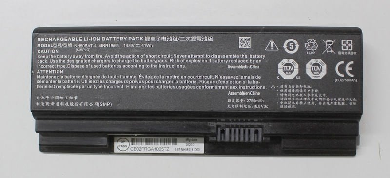 Monster Abra A5 V16.6 Orijinal Batarya Pil NH50BAT-4 %85 Sağlık