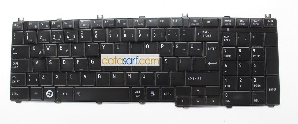 Toshiba Satellite L670 L675 L670d L675d Parlak Klavye NSK-TN0GC