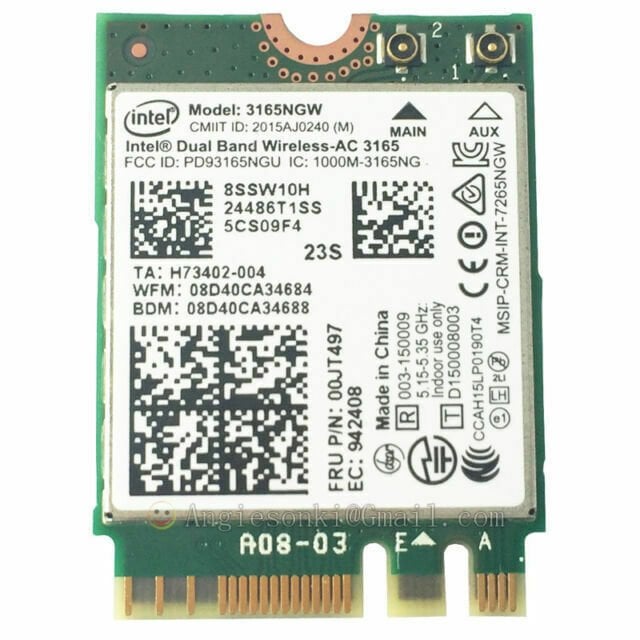 Lenovo V330-15 V130-15IKB V130-15IGM 81HN Orijinal Wireless Kart 00JT497