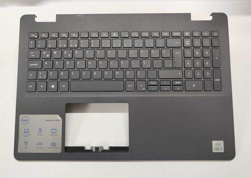 Dell Inspiron 15 5593 Orijinal Klavye Üst Kasa 0YW0H7