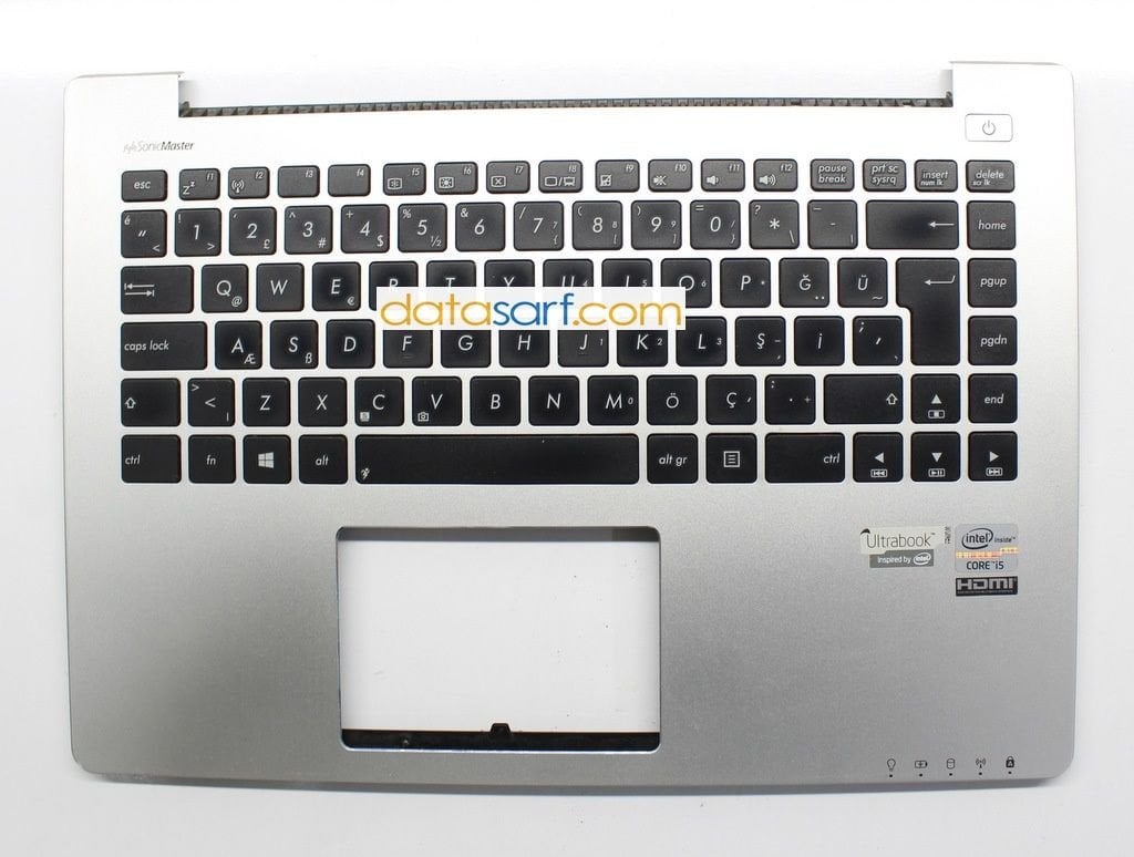 Asus Vivobook S400 S400c S400ca S400cb S400l Üst Kasa Klavye Arızalı