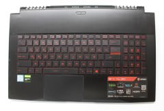 MSI 10TJ Orijinal Üst Kasa Klavye NSK-FB1BN 9Z.NCXBN.10T