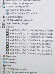 Monster Abra A7 V12.1 Orijinal Anakart İ5-10300H GTX 1650 Tİ