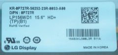 Dell Latitude E6510 M4500 E5510 Orijinal Led Ekran 0P727R LP156WD1 TP B1  30 Pin 1600-900