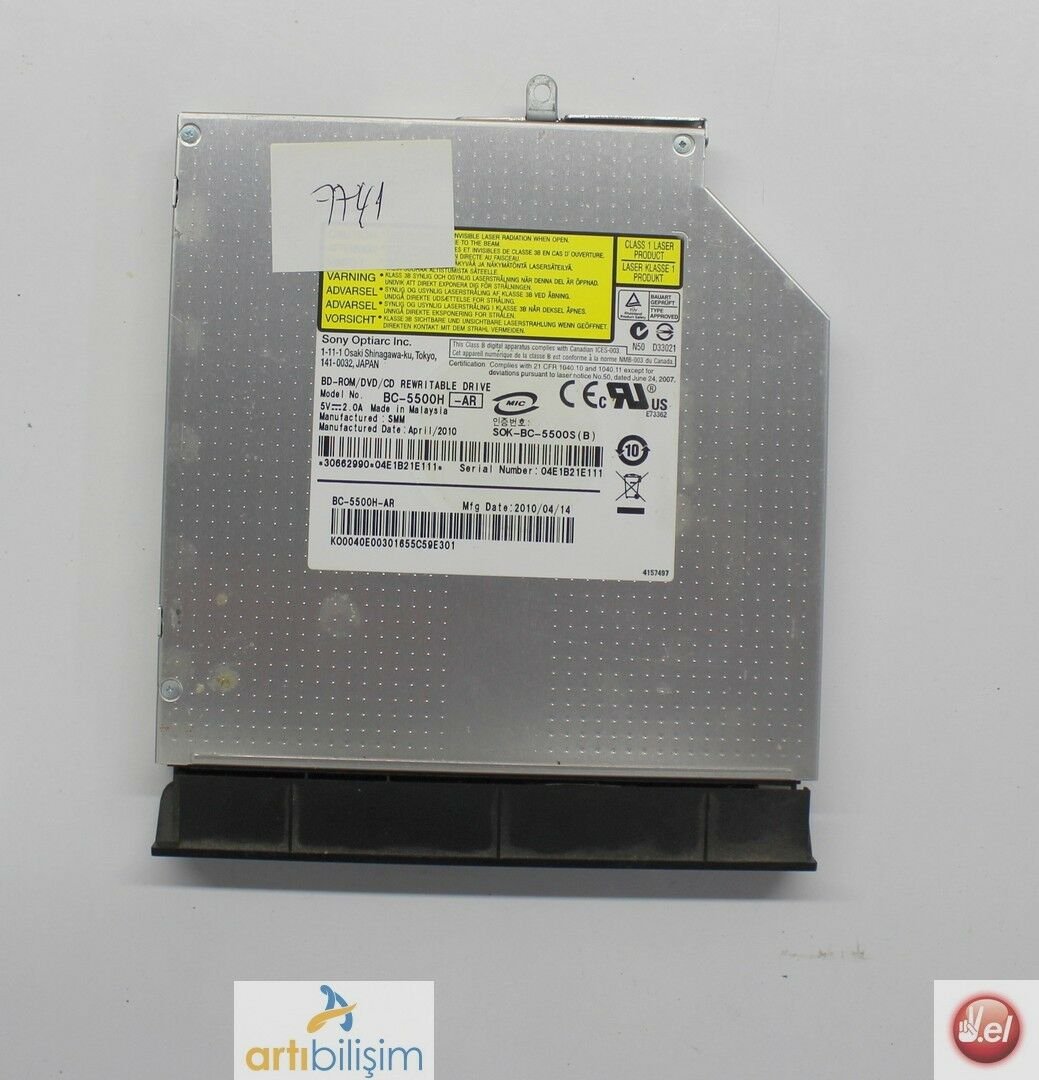 Acer 7741 7551 Lm81 Lm85 Lm86 Lm82 Lm85 Lm86 Dvd Sürücü