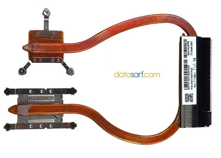 Hp 17-P Orijinal Soğutucu Bakır Heatsink İntel 773449-001