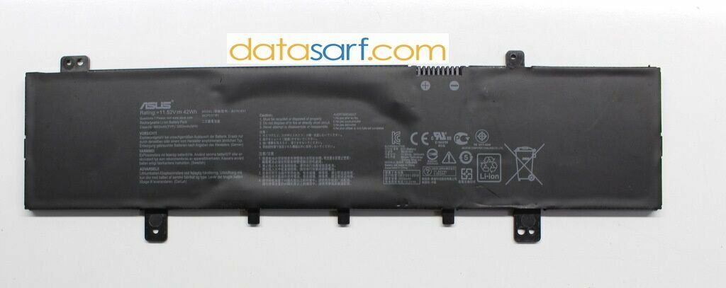 Asus X505 X505b X505u K505 K505b K505u K505b A505z X505u X505za Orijinal Batarya Pil B31n1631 % 72 Sağlık