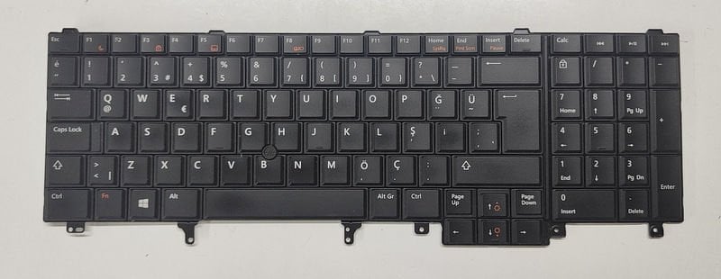 Dell Precision M4600 P13F Orijinal Klavye 07KK82