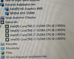 Dell Latitude E6530 P19F P19F001 Orijinal NVIDIA NVS 5200M Anakart QALA1 LA-7762P