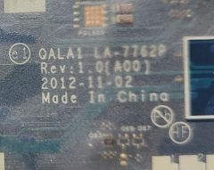 Dell Latitude P19F Orijinal NVIDIA NVS 5200M Anakart QALA1 LA-7762P
