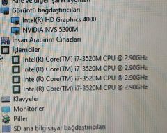 Dell Latitude P19F Orijinal NVIDIA NVS 5200M Anakart QALA1 LA-7762P