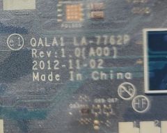 Dell Latitude P19F001 Orijinal NVIDIA NVS 5200M Anakart QALA1 LA-7762P